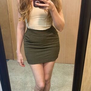 Columbia Green Mini Skort